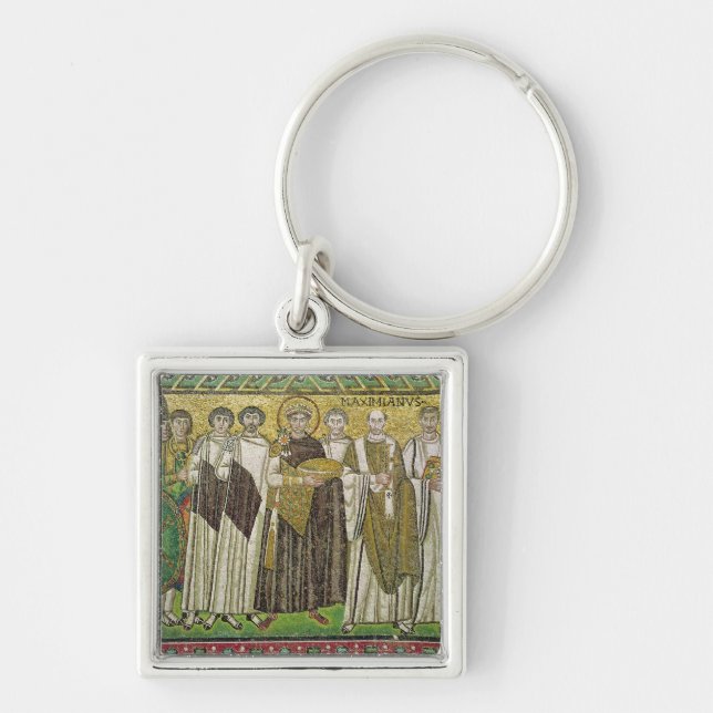 Emperor Justinian I Keychain (Front)