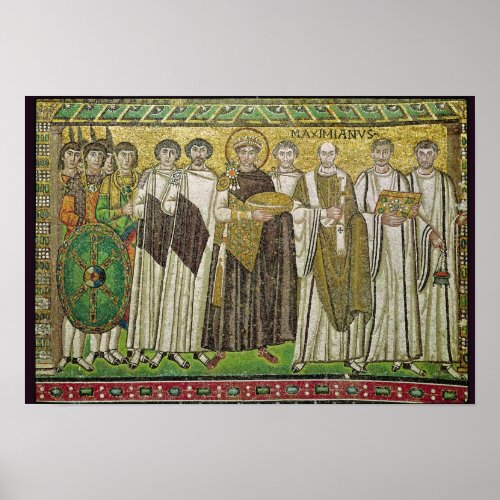 Emperor Justinian I Poster