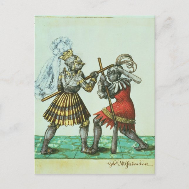 Emperor Maximilian I of Germany Postcard (Front)