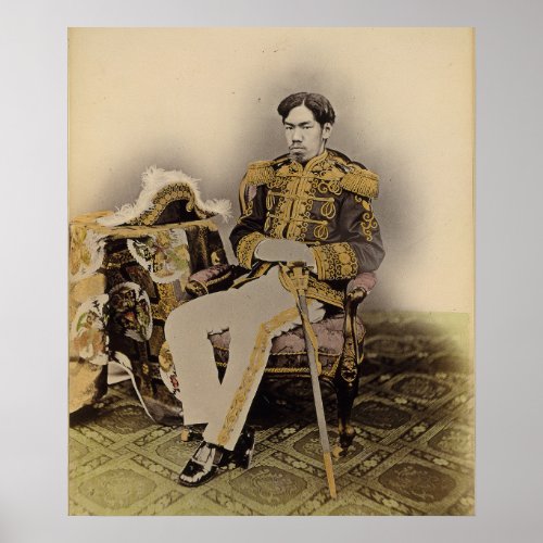 Emperor Meiji Poster