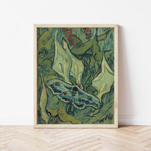 Emperor Moth Vincent van Gogh Poster