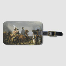 Emperor Napoleon at the Battle of Jena (by Vernet)