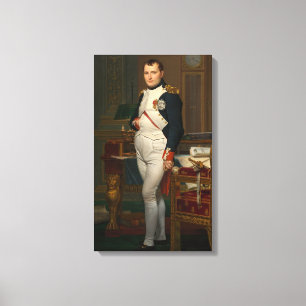 Emperor Napoleon Bonaparte at the Tuileries Canvas Print