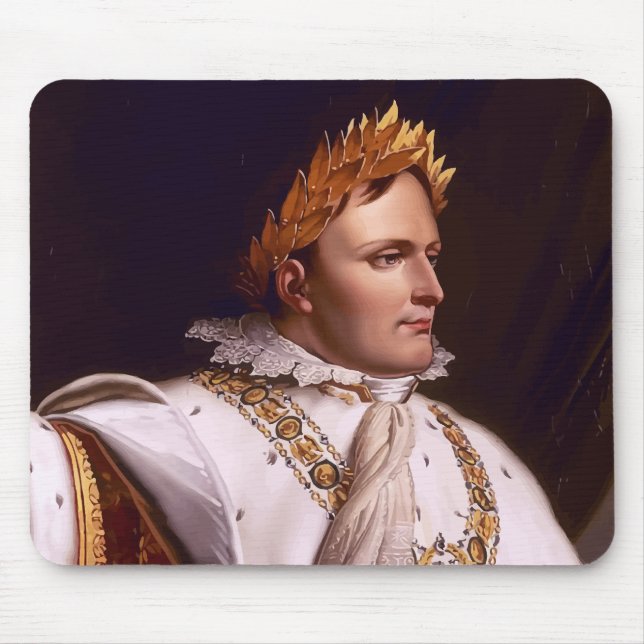 Emperor Napoleon Bonaparte Mouse Pad (Front)