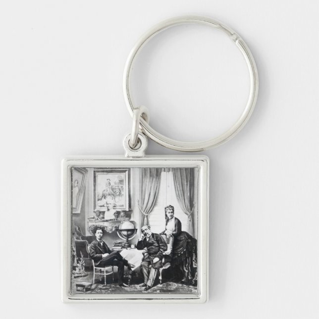 Emperor Napoleon III Keychain (Front)