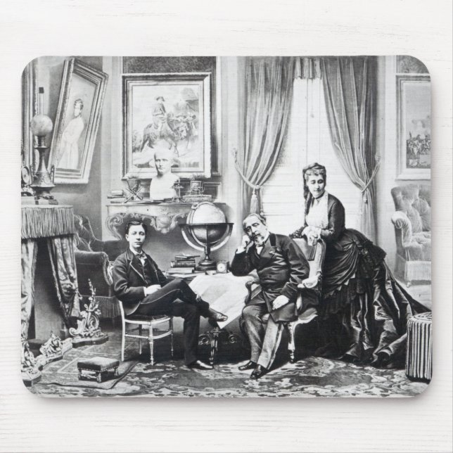 Emperor Napoleon III Mouse Pad (Front)