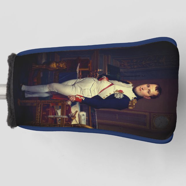 Emperor Napoleon in His Study at the Tuileries Gol Golf Head Cover (Front)