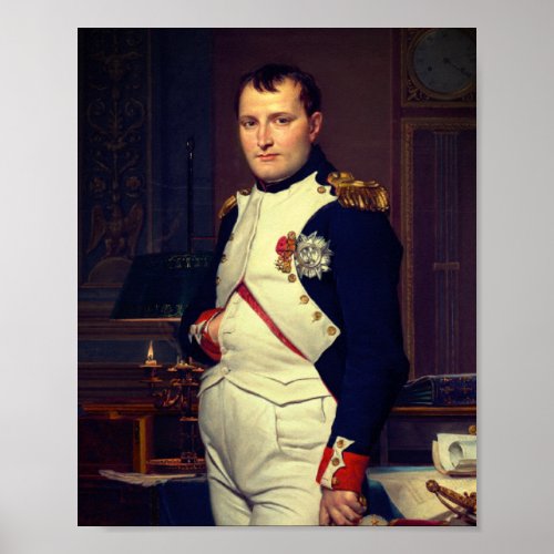 Emperor Napoleon in His Study at the Tuileries Poster