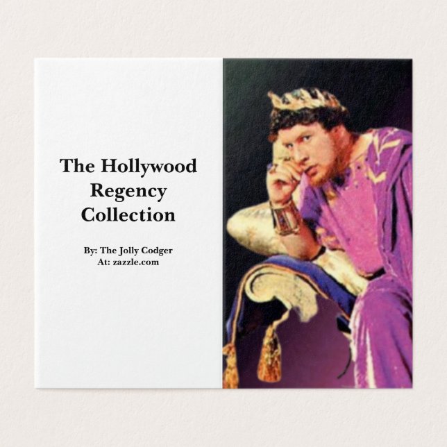 Emperor Nero- Hollywood Regency Collection (Outside Unfolded)