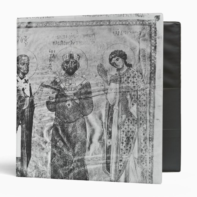 Emperor Nicephorus III Botaniates 3 Ring Binder (Front/Inside)