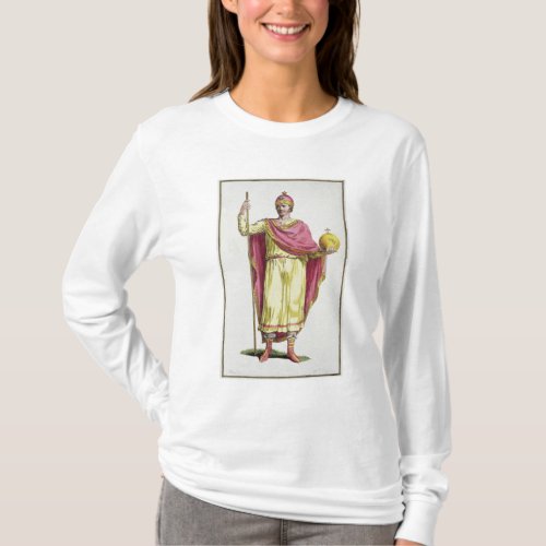 Emperor Otto III 980_1002 engraved by Pierre Du T_Shirt