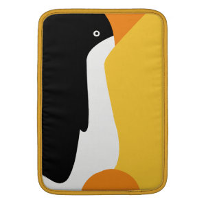 Cartoon Emperor Penguin On A MacBook Air 13" Sleeve (Rickshaw)