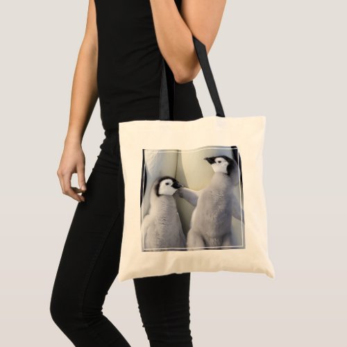 Emperor Penguin Chick Tote Bag