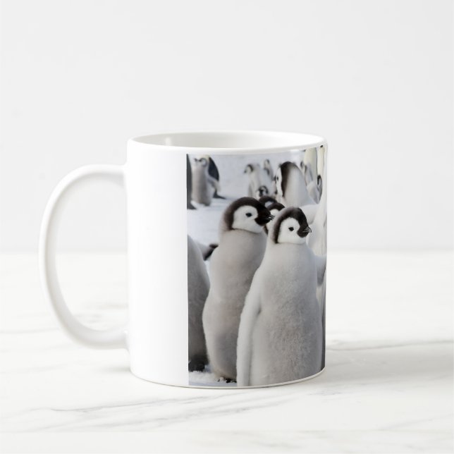 Emperor Penguin Chicks mug (Left)