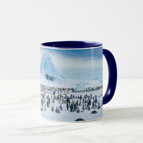 Emperor Penguin Colony Mug