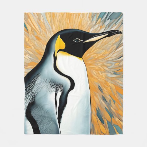 Emperor Penguin Fleece Blanket