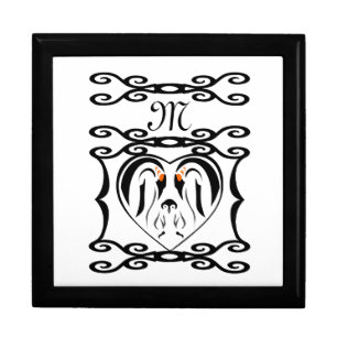 Emperor Penguin Forever Love Birds Gift Box