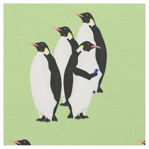 Emperor Penguin Online Line Fabric