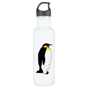 Emperor penguin stainless steel water bottle