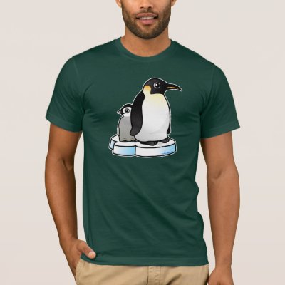 Emperor Penguin with Chick T-Shirt