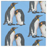 Emperor penguins fabric