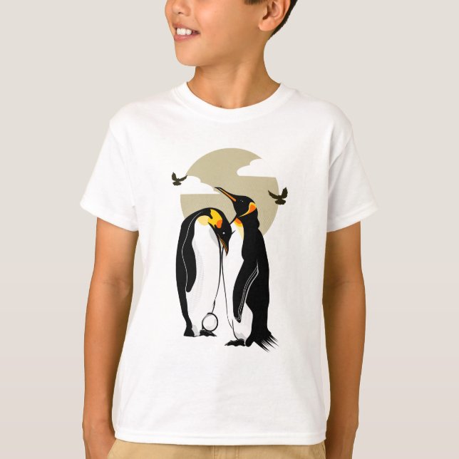 Emperor PENGUINS T-Shirt (Front)