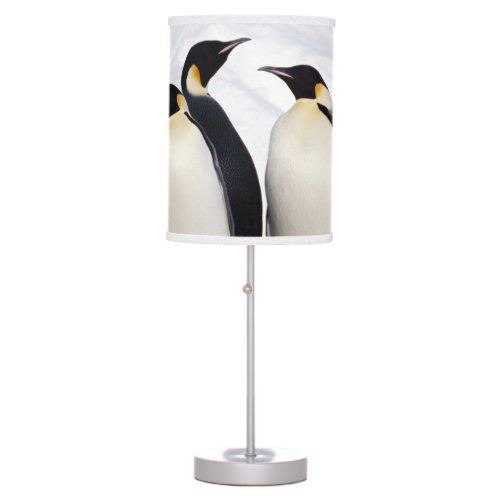 Emperor Penguins Table Lamp