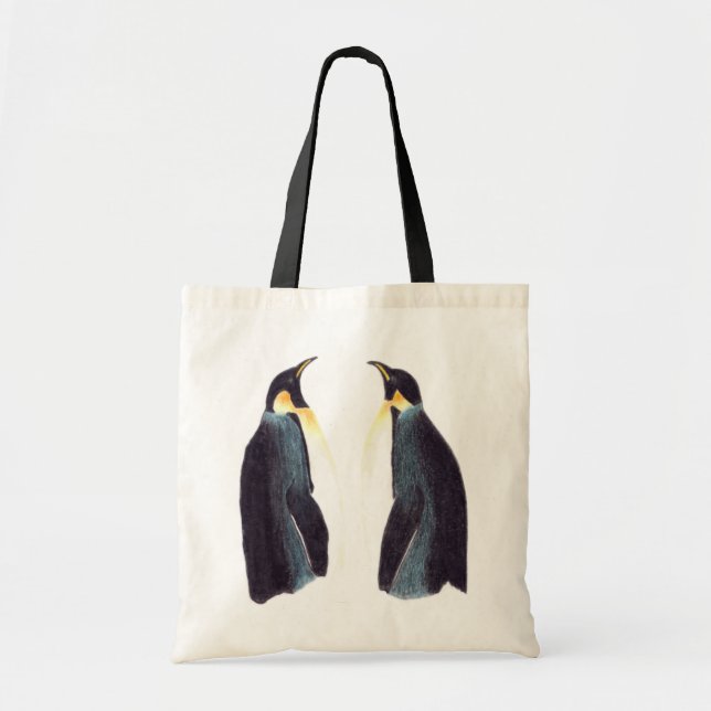 Emperor Penguins Tote Bag (Front)