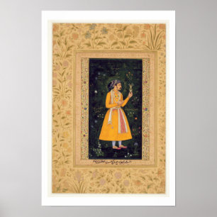 Emperor Shah Jahan (1592-1666) (r.1627-1658) a Poster