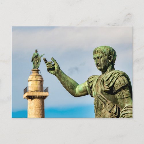 Emperor Trajan  Postcard