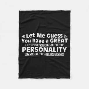 Emperor, You Have A Great Ity, New Groove, Funny Fleece Blanket