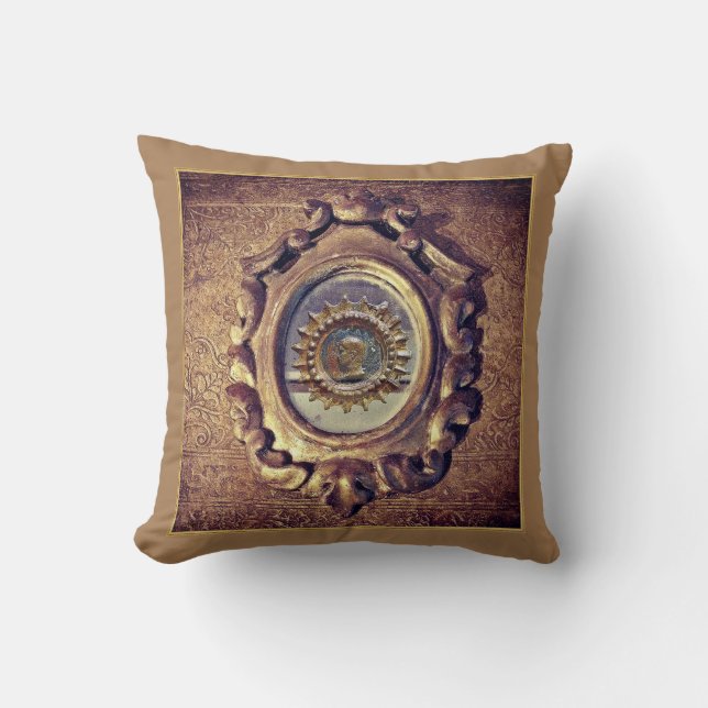 emperor's mirror  throw pillow (Front)