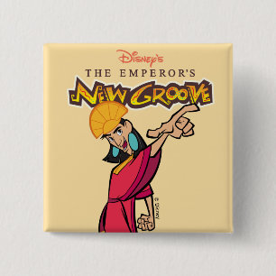 Emperor's New Groove Kuzco Button
