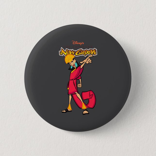 Emperors New Groove Kuzco  Button (Front)