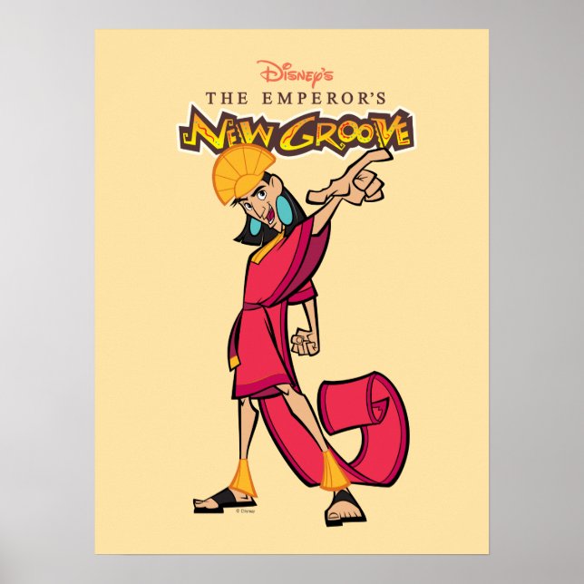 Emperor's New Groove Kuzco Poster (Front)