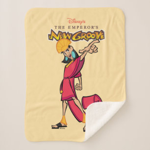 Emperor's New Groove Kuzco Sherpa Blanket
