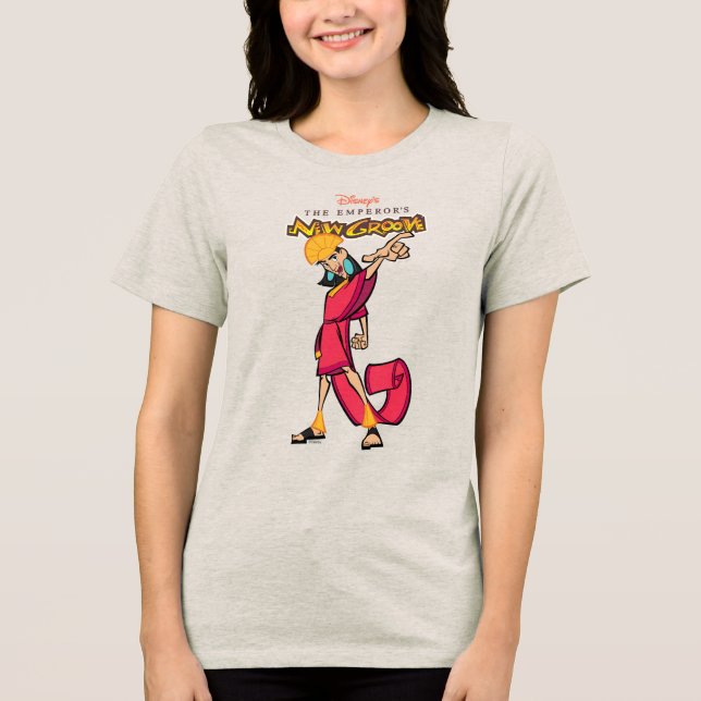 Emperor's New Groove Kuzco Tri-Blend Shirt (Front)