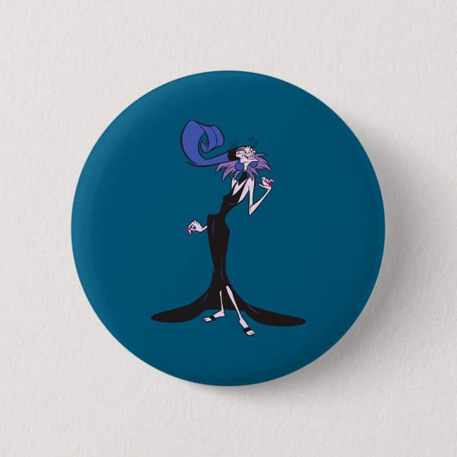 Emperors New Groove Yzma _1  Button (Front)