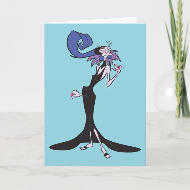 Emperor's New Groove Yzma Card (Front)