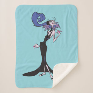 Emperor's New Groove Yzma Sherpa Blanket