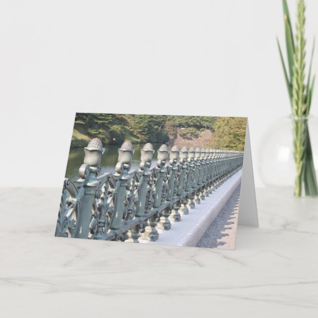 Emperor's Palace Gate in Tokyo Card (Front)