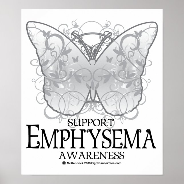 Emphysema Butterfly Poster (Front)