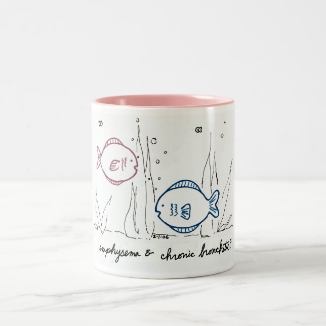 Emphysema & Chronic Bronchitis mug (Center)