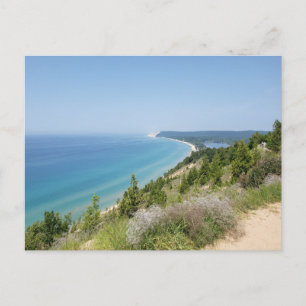 Empire Bluff Lookout, Sleeping Bear Dunes NL, MI Postcard
