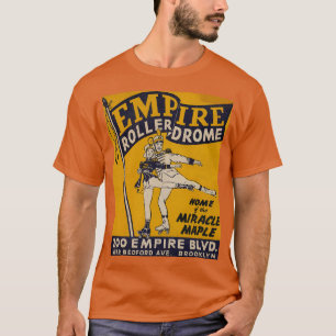 Empire Brooklyn Roller Rink Vintage Defunct Skatin T-Shirt
