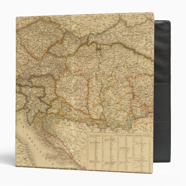 Empire Maps 3 Ring Binder (Front/Inside)