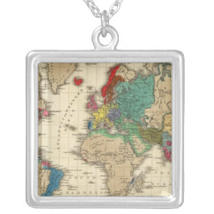 Empire of Napoleon Bonaparte 1811 AD Silver Plated Necklace