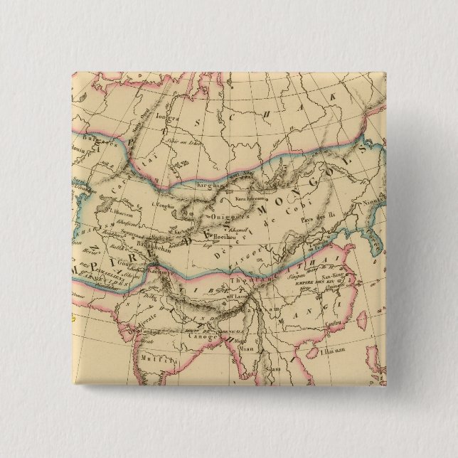 Empire of the Mongols Button (Front)