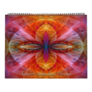 Empire of the Sun Flower Art Calendar