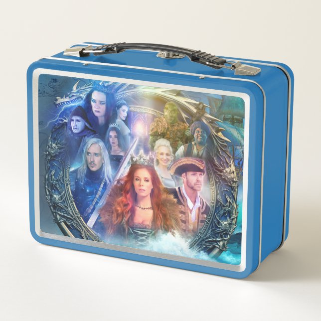 Empire Queen Metal Lunchbox (Back)
